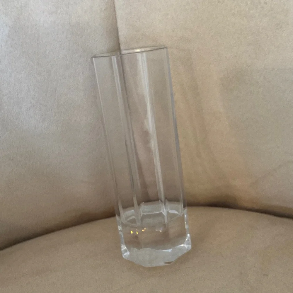 VERSACE ROSENTHAL GLASS, 5.5”h, 2” wide